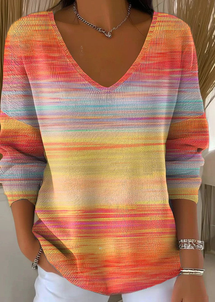 Livia – Pullover with V-neck