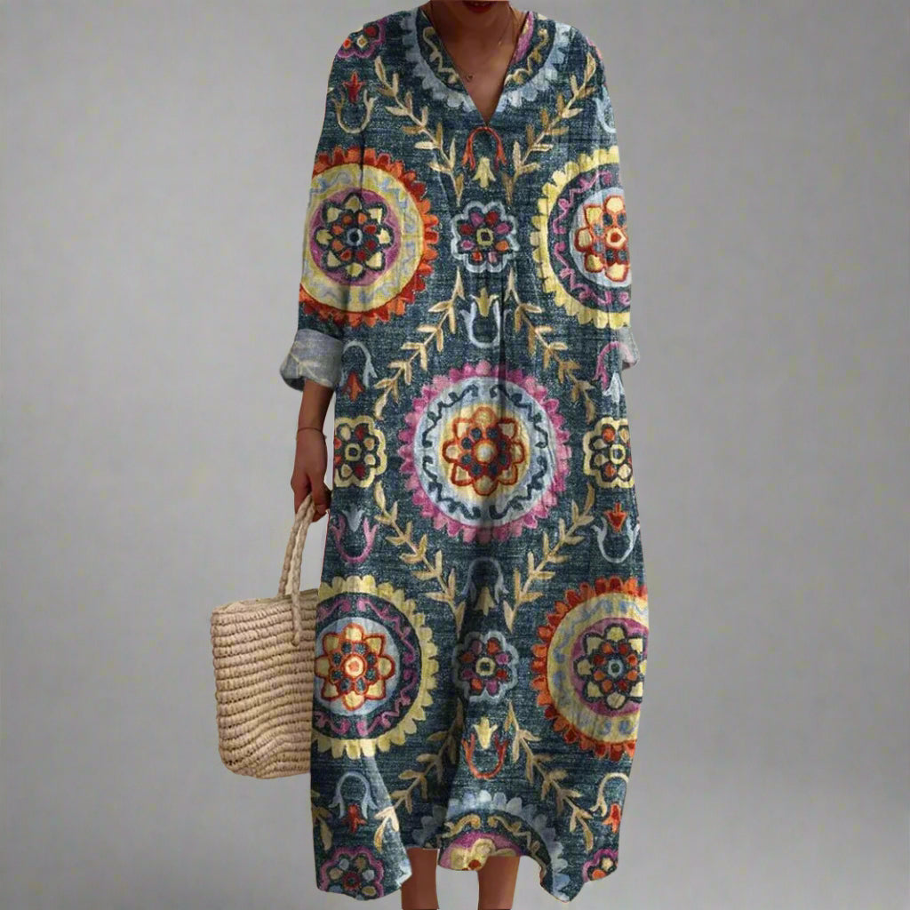 Sophie | Elegant Geometric Dress