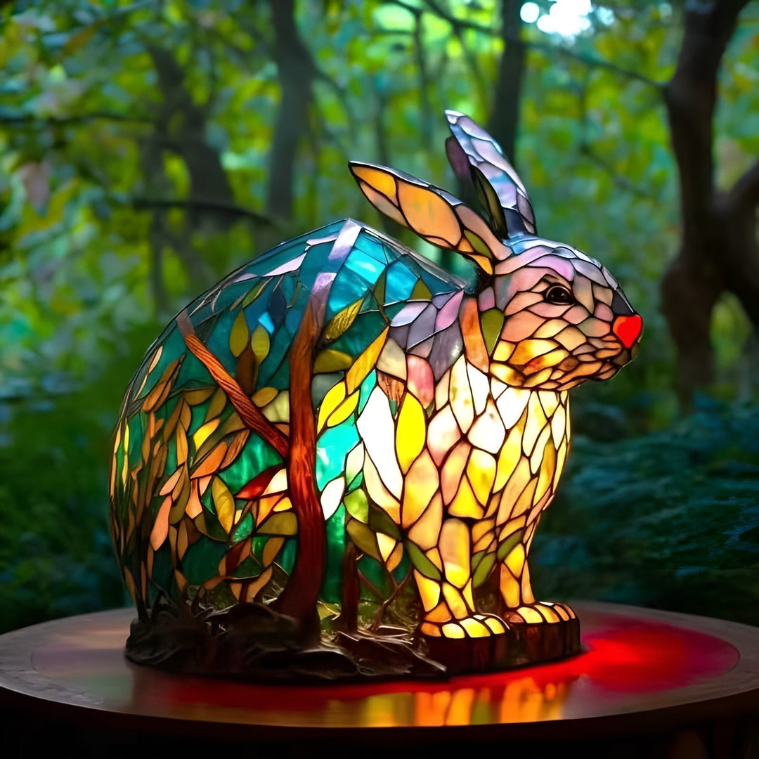 Pinpin – Magical Colored Glass Bunny Lamp