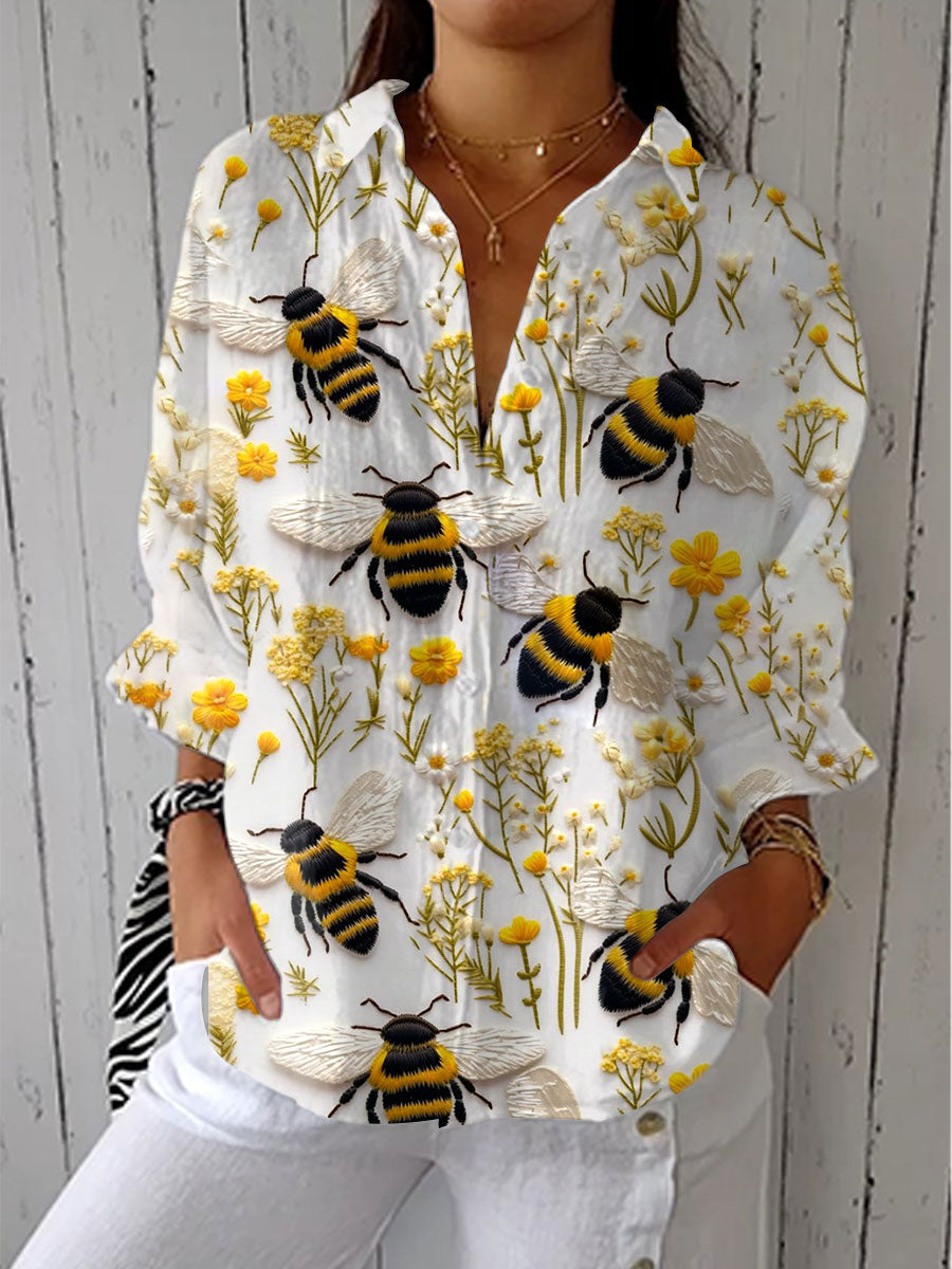 Fiorine - Golden Bee Blouse
