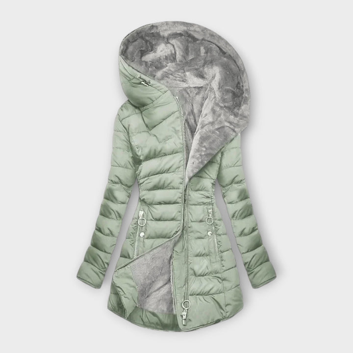 BEATRICE™ | WARM COAT WITH ECO-FUR LINING