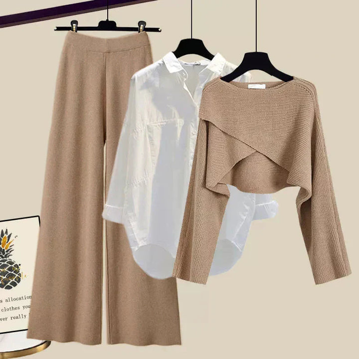 Tina | Cozy Three-Piece Set Made from Soft Fabric with Long Sleeves