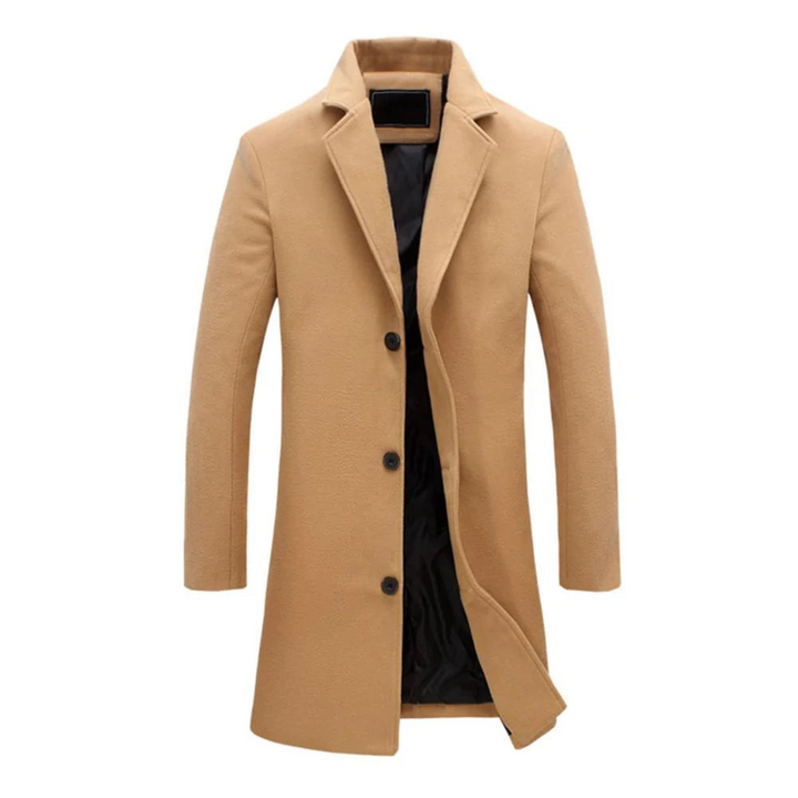 Long Trench Coat for Men