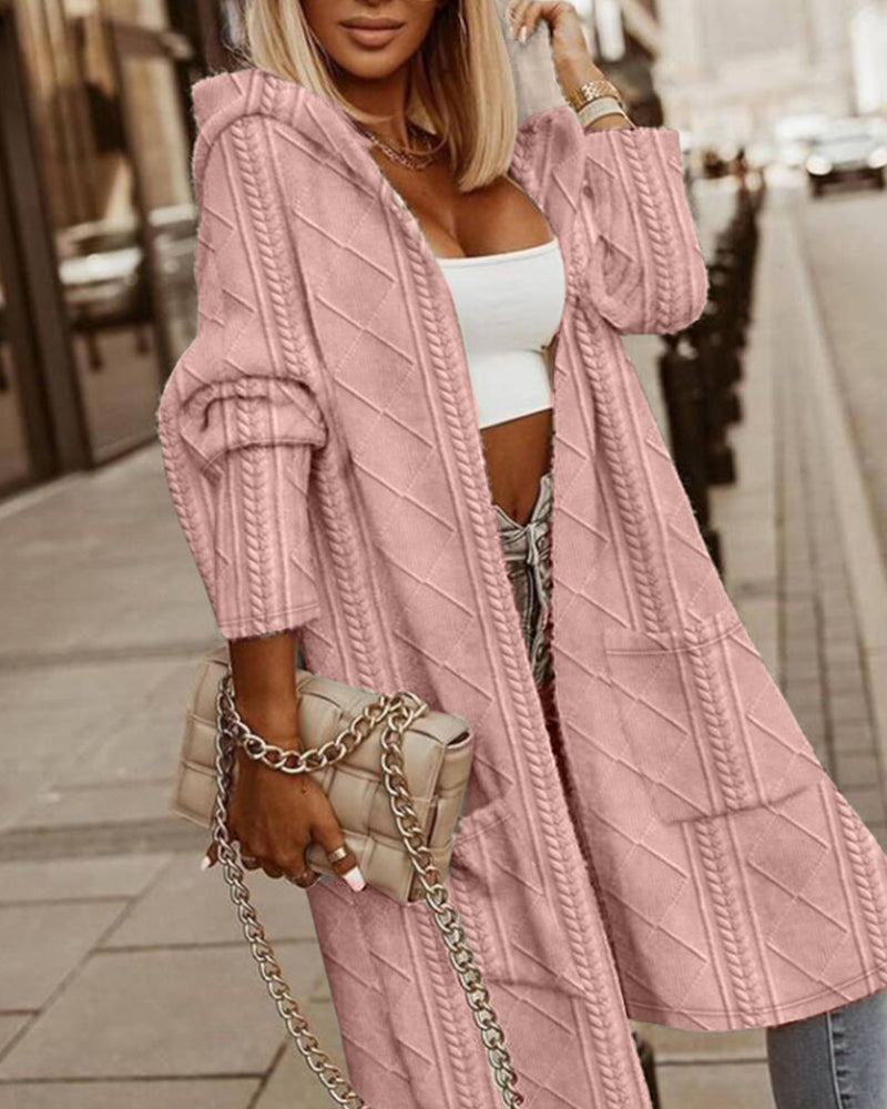 Monalisa | Long Hoodie Cardigan