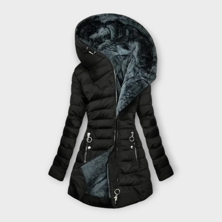 BEATRICE™ | WARM COAT WITH ECO-FUR LINING