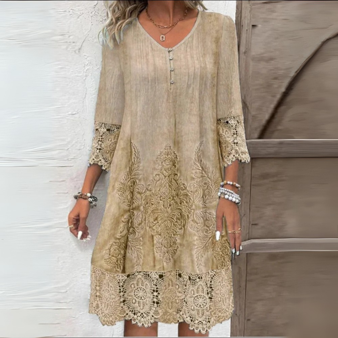 Helle - Elegant Lace Dress