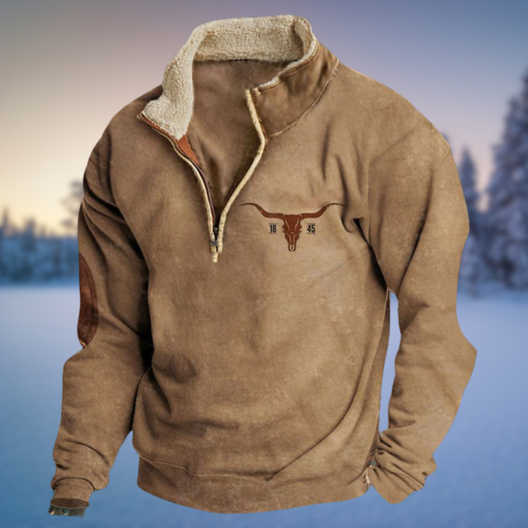 Luca – Warmer Ethno-Hoodie for Cold Days