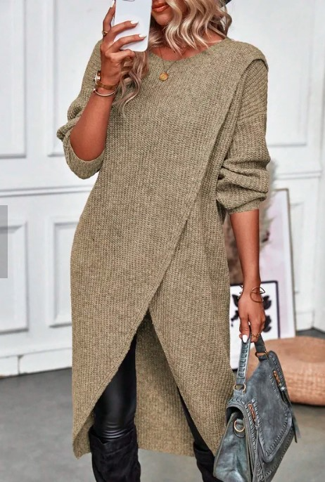 Olivia - Knit Maxi Dress