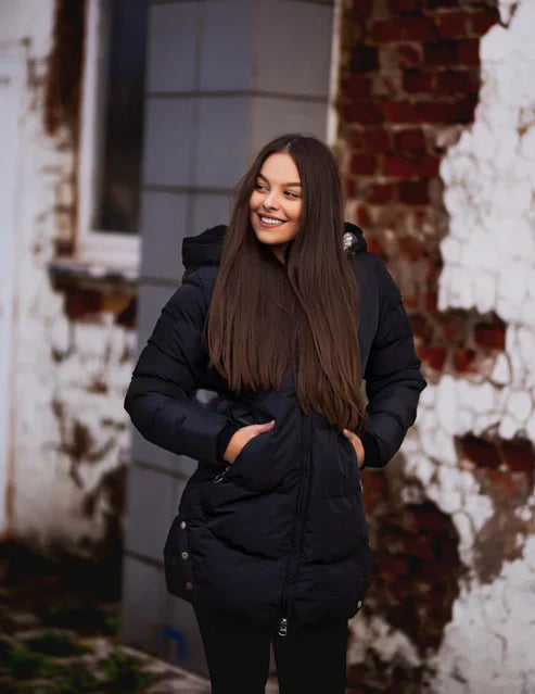 BEATRICE™ | WARM COAT WITH ECO-FUR LINING
