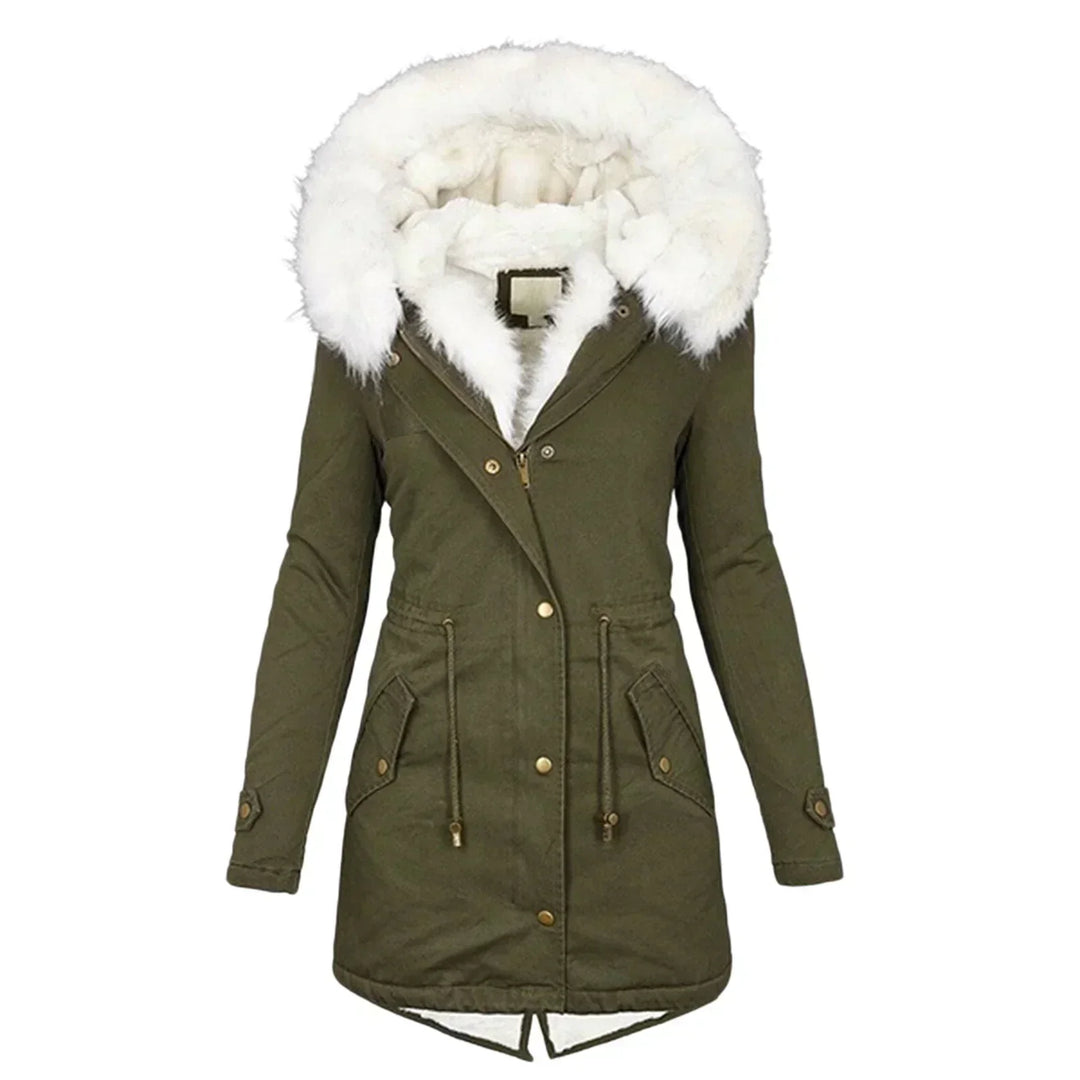 Giulia – Winter Coat with Faux Fur Lining