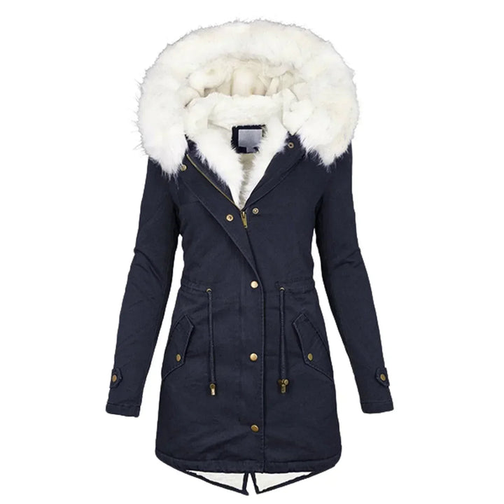 Giulia – Winter Coat with Faux Fur Lining