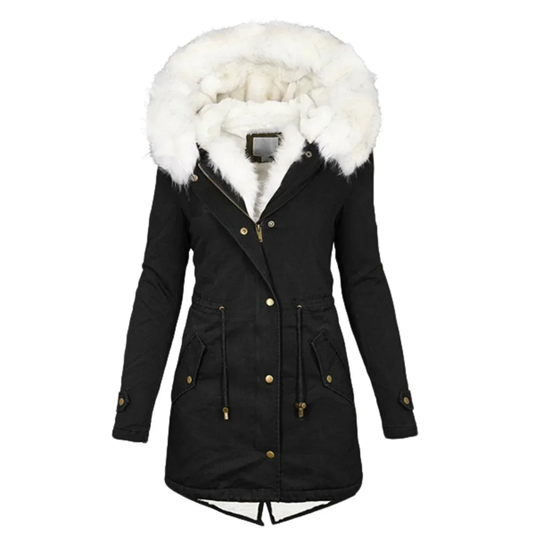 Giulia – Winter Coat with Faux Fur Lining