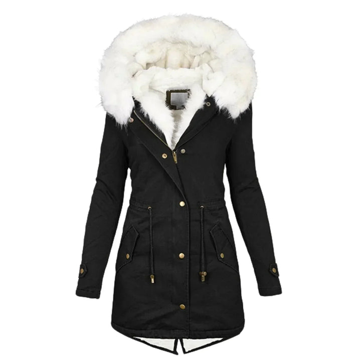 Giulia – Winter Coat with Faux Fur Lining