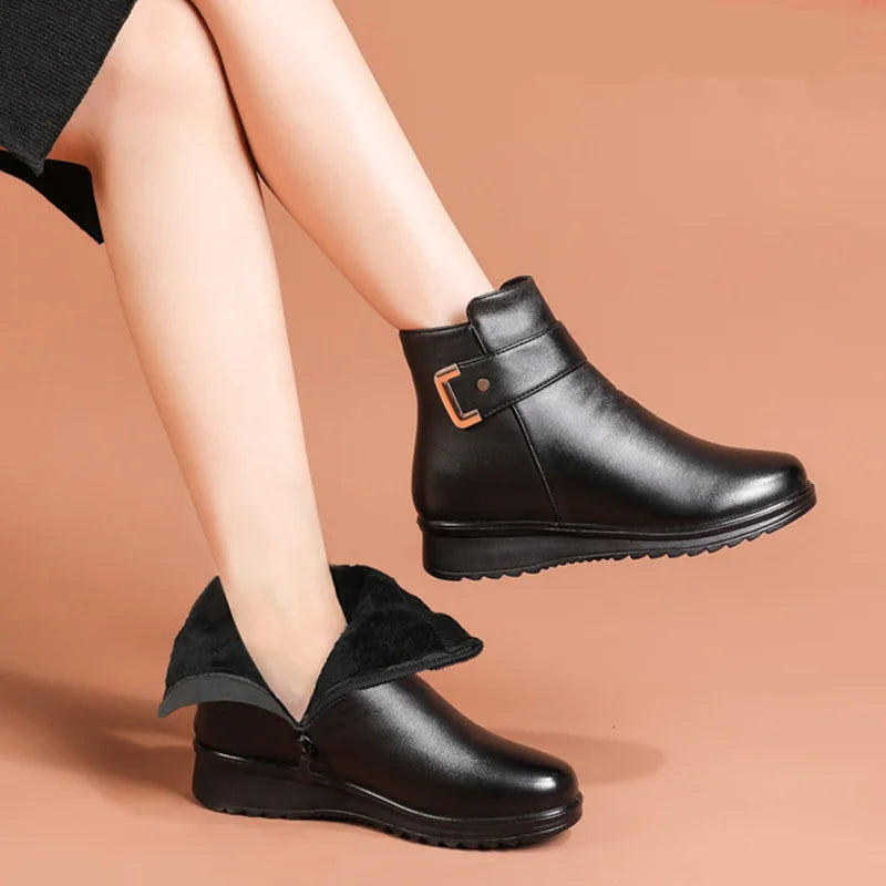 Zaffy | Comfort Leather Boots
