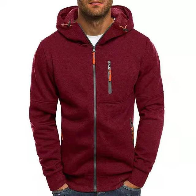 Juan - Zip-Up Hoodie - Sporty - Lightweight - Ideal for Fall/Winter
