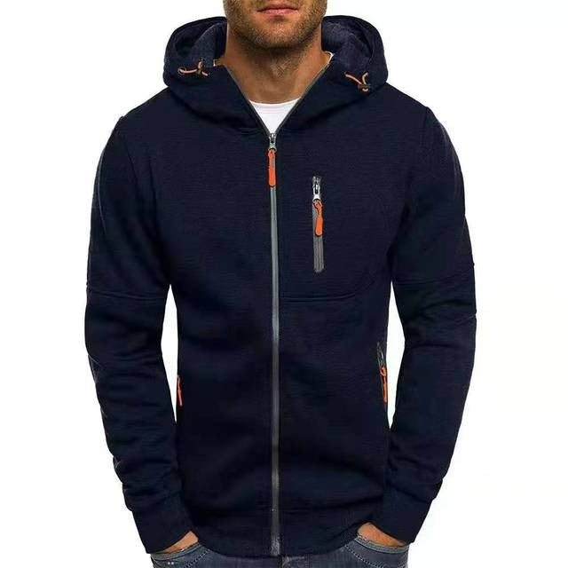 Juan - Zip-Up Hoodie - Sporty - Lightweight - Ideal for Fall/Winter