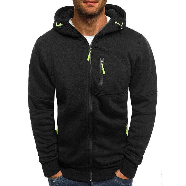 Juan - Zip-Up Hoodie - Sporty - Lightweight - Ideal for Fall/Winter