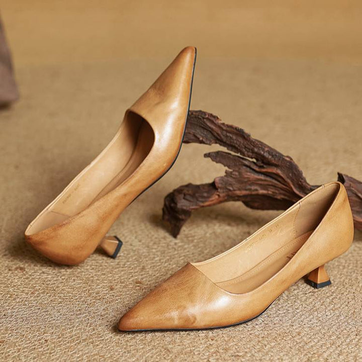 Anok™ Leather Pumps