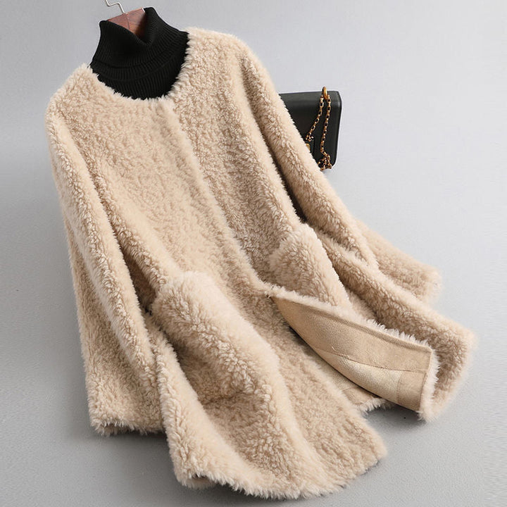 Amalia | Sherpa Fleece Coat
