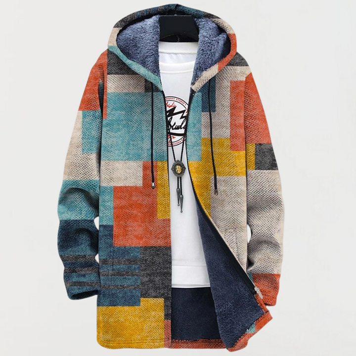 Cleo | Geometric Block Jacket