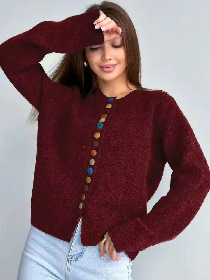 THE NOELLE | BUTTON CARDIGAN