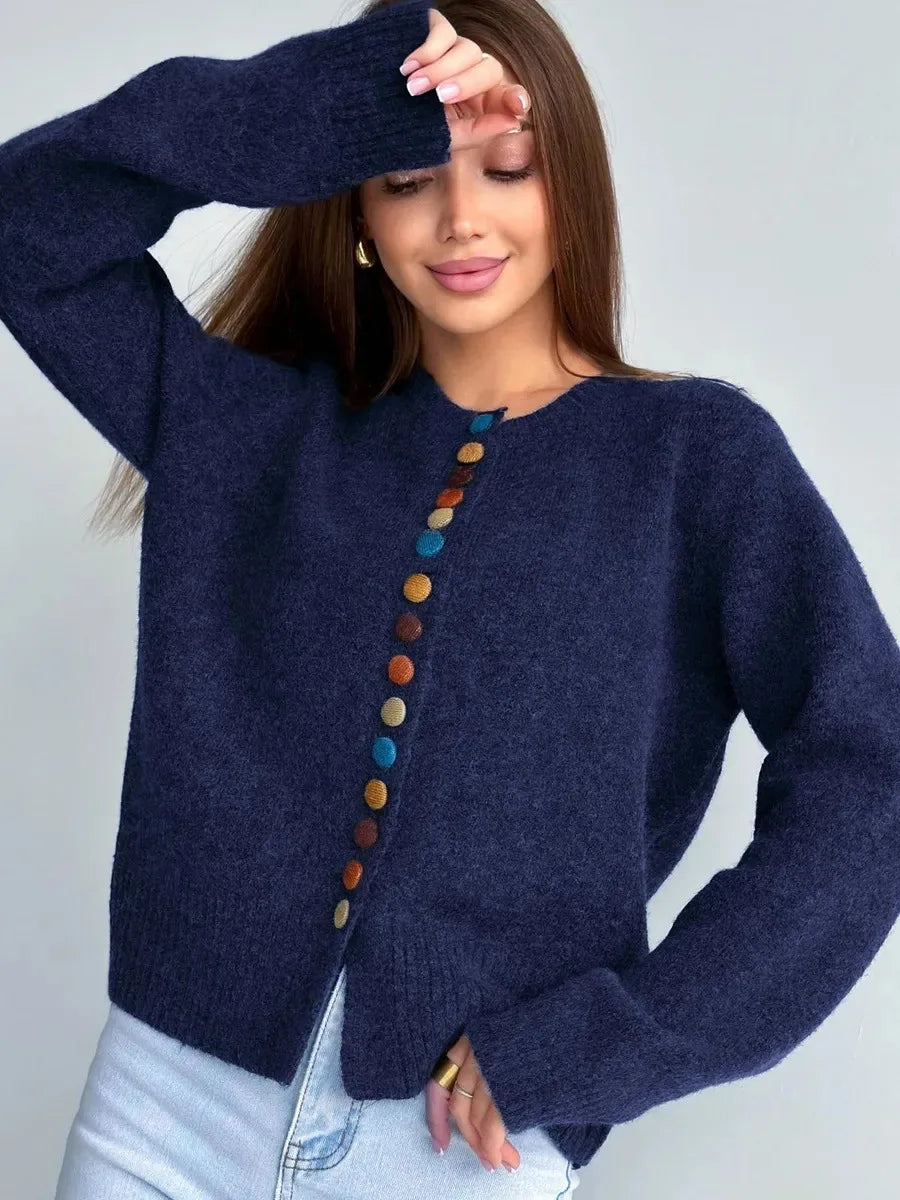 THE NOELLE | BUTTON CARDIGAN