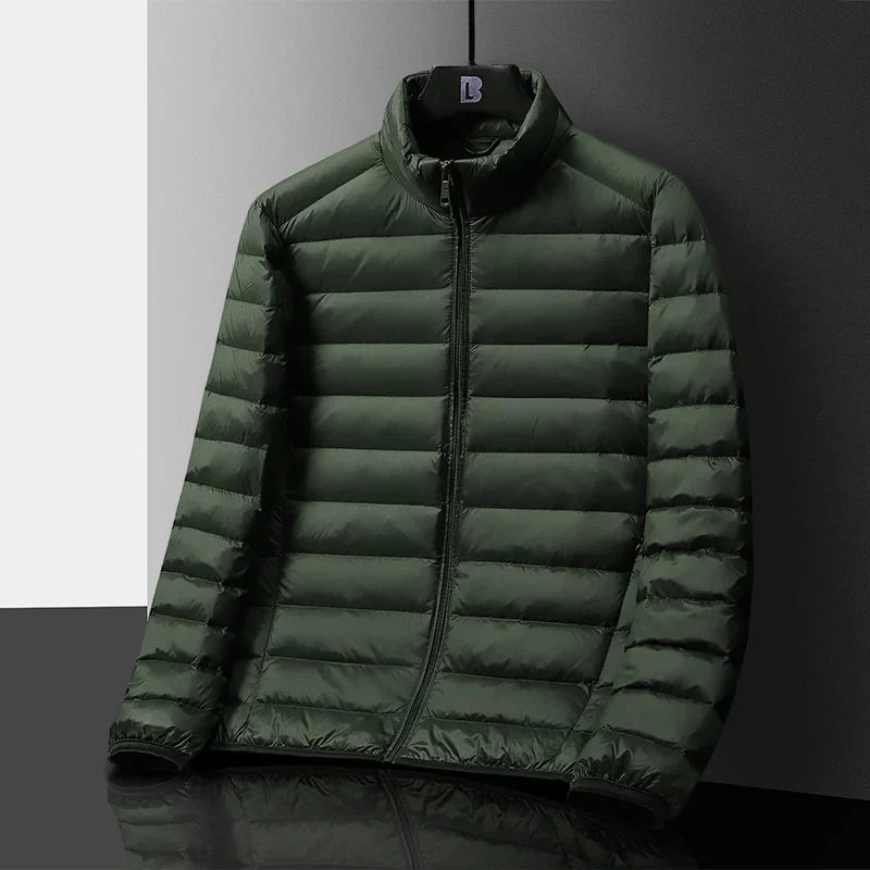 Quilted Puffer Jacket for Men