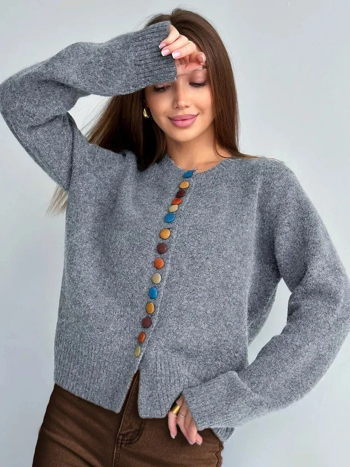 THE NOELLE | BUTTON CARDIGAN