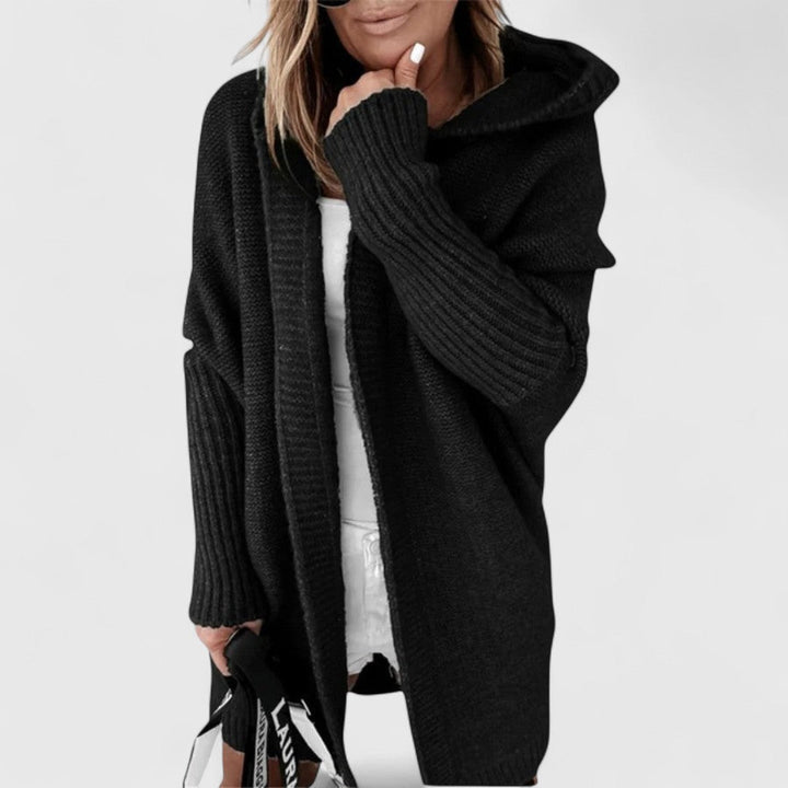 Trace - Comfortable Mid-length Cardigan