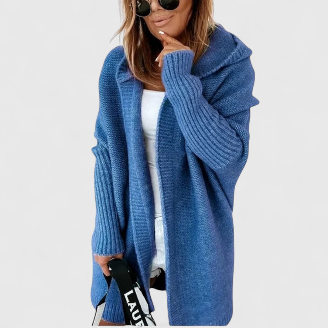 Trace - Comfortable Mid-length Cardigan