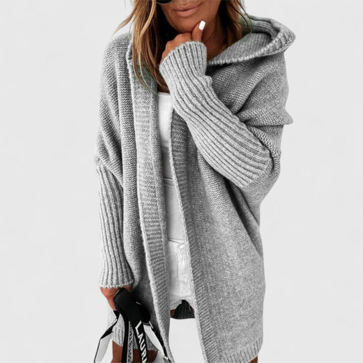 Trace - Comfortable Mid-length Cardigan