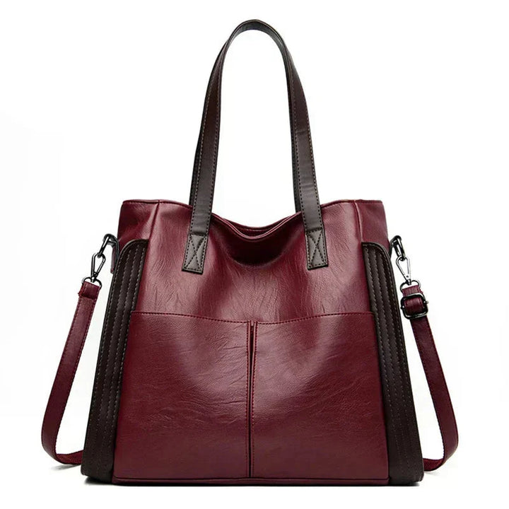 Mia | Stylish Oversized PU Leather Crossbody Bag