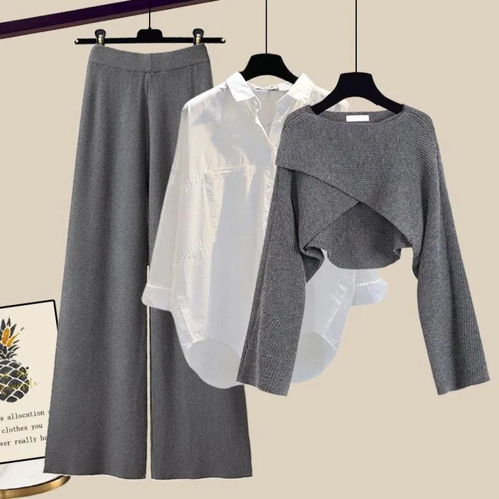 Tina | Cozy Three-Piece Set Made from Soft Fabric with Long Sleeves