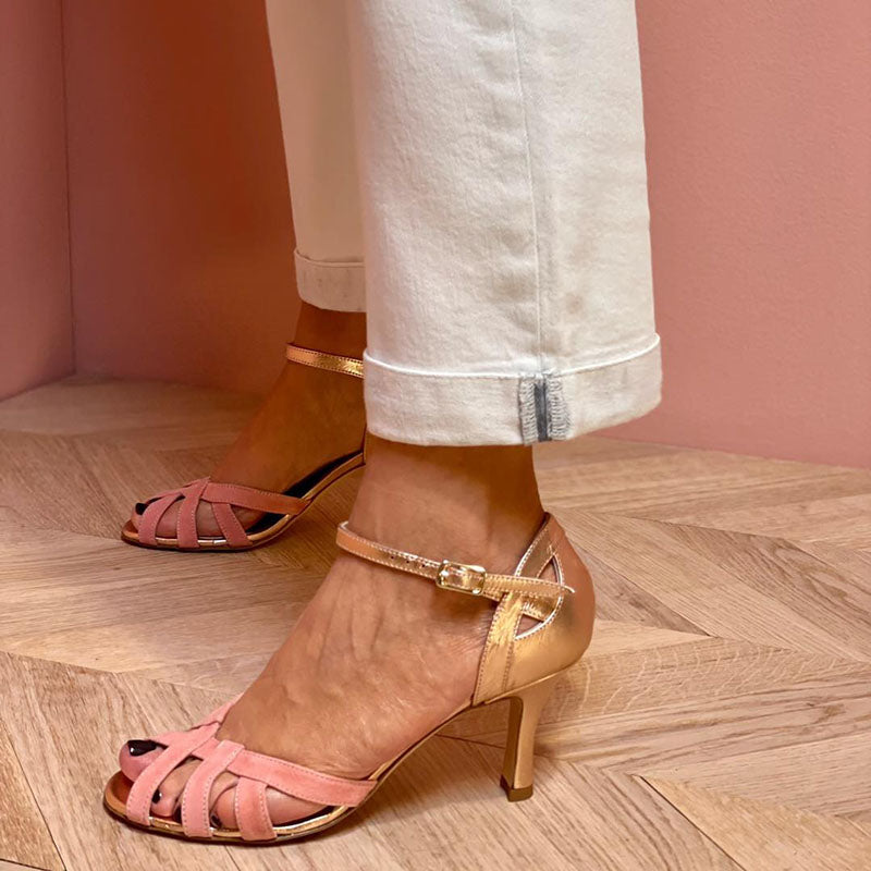 Calista | Sandals with Stiletto Heel and Open Toe