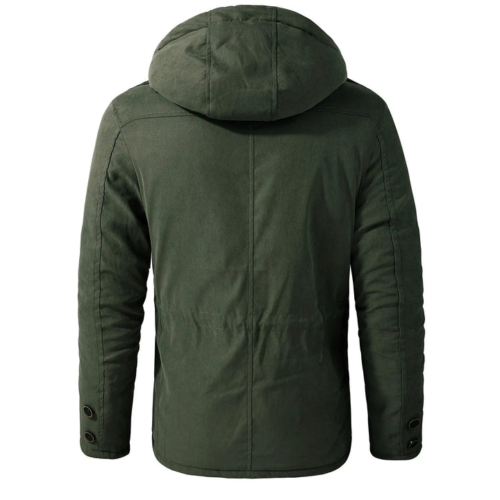 Multi-Pocket Winter Jacket for Men