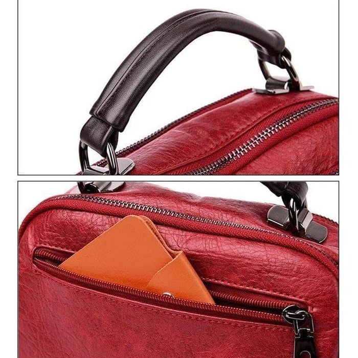 Daisy | Compact and Versatile Bag in Golden Cognac Hue