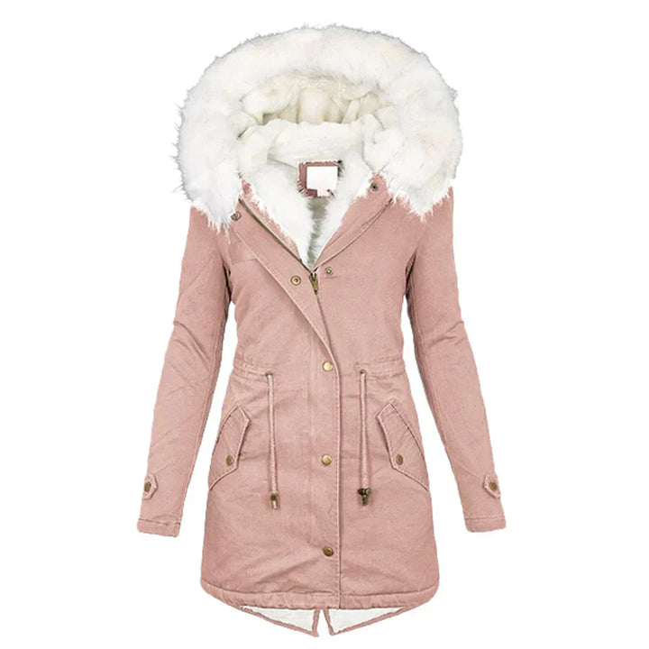 Giulia – Winter Coat with Faux Fur Lining