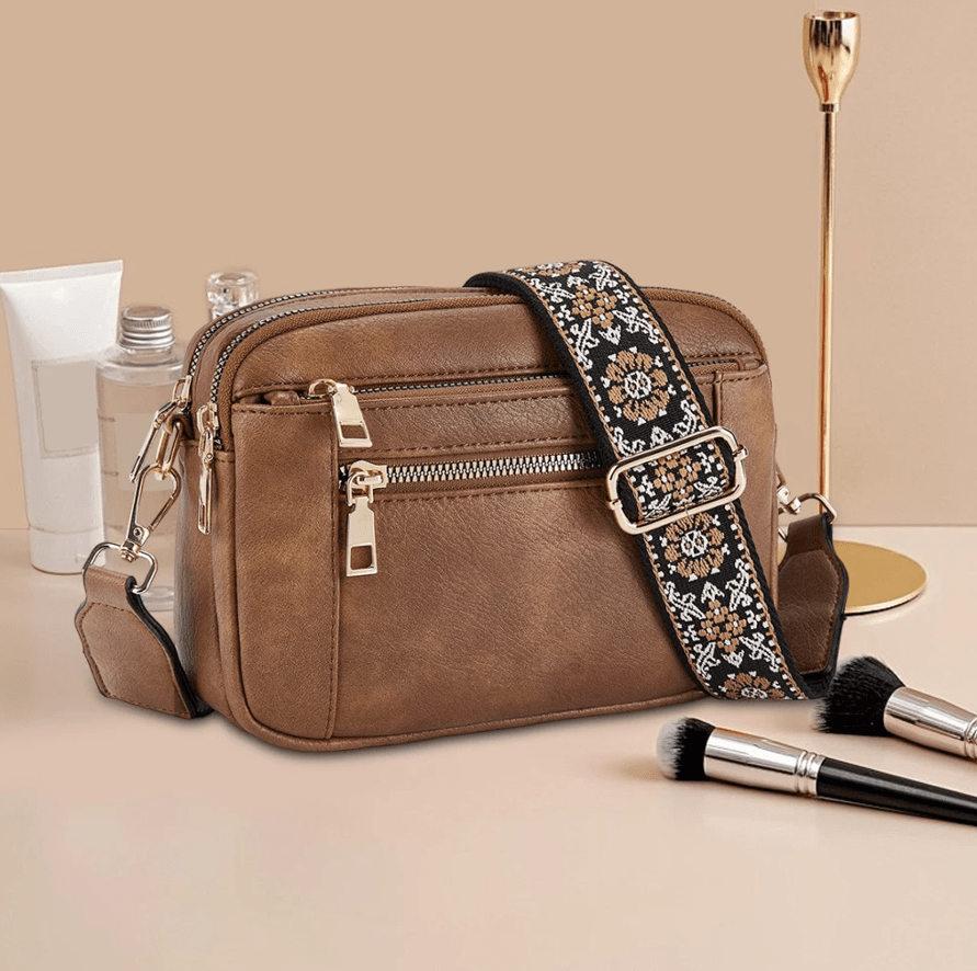 Olivia | Versatile Crossbody Bag with Adjustable Colorful Strap