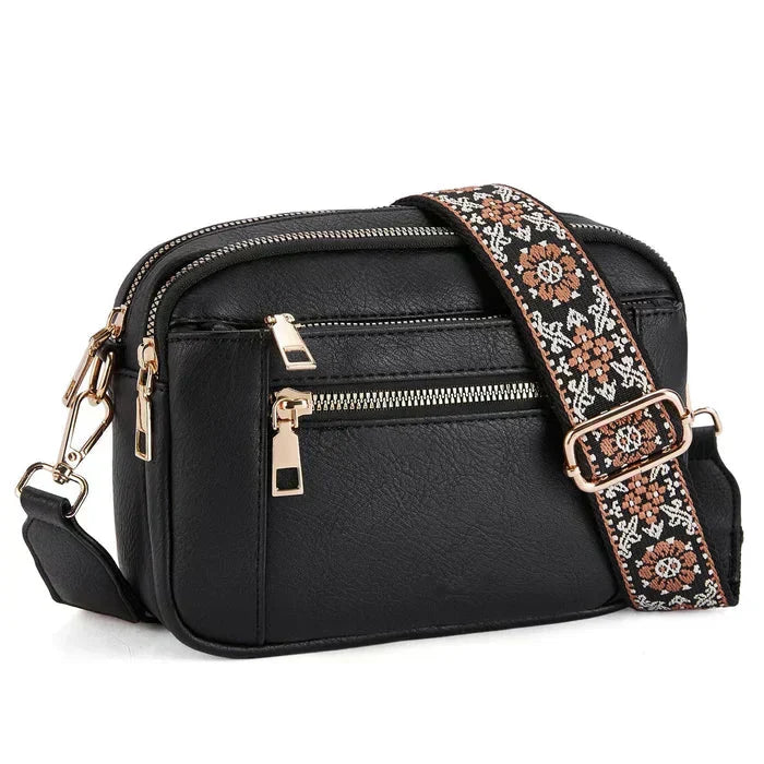 Olivia | Versatile Crossbody Bag with Adjustable Colorful Strap
