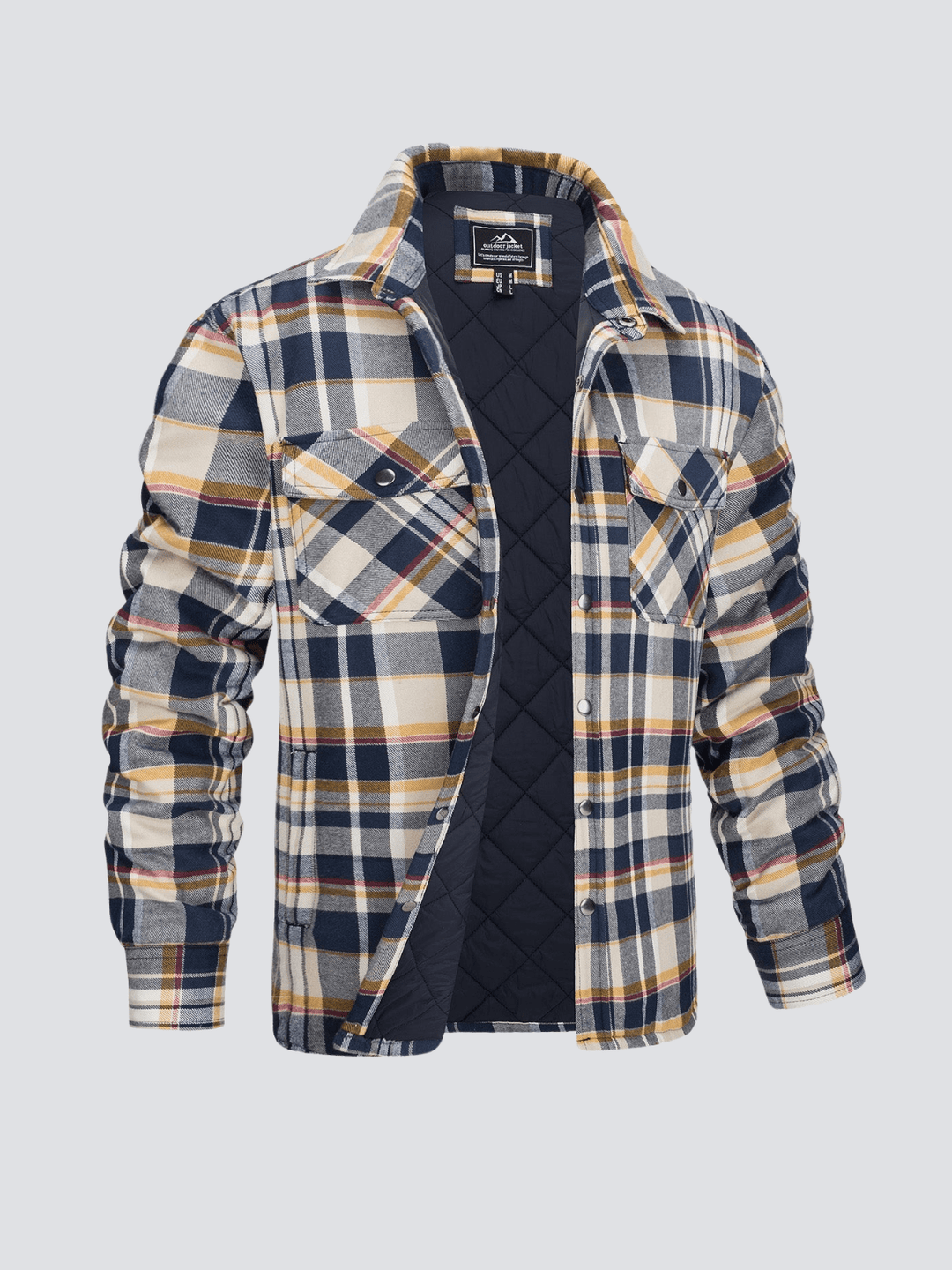 Nathan™ Checked Flannel Jacket