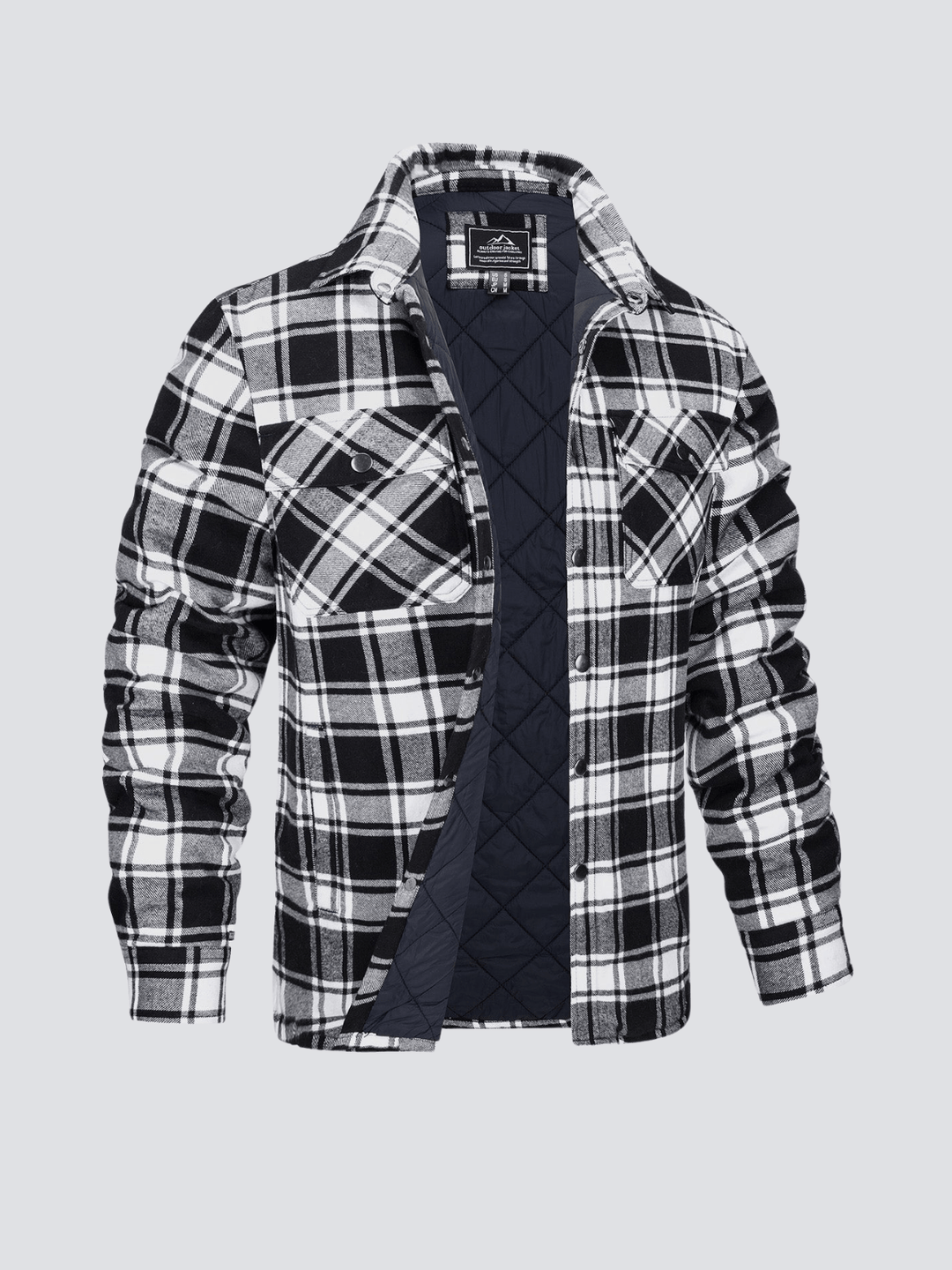 Nathan™ Checked Flannel Jacket