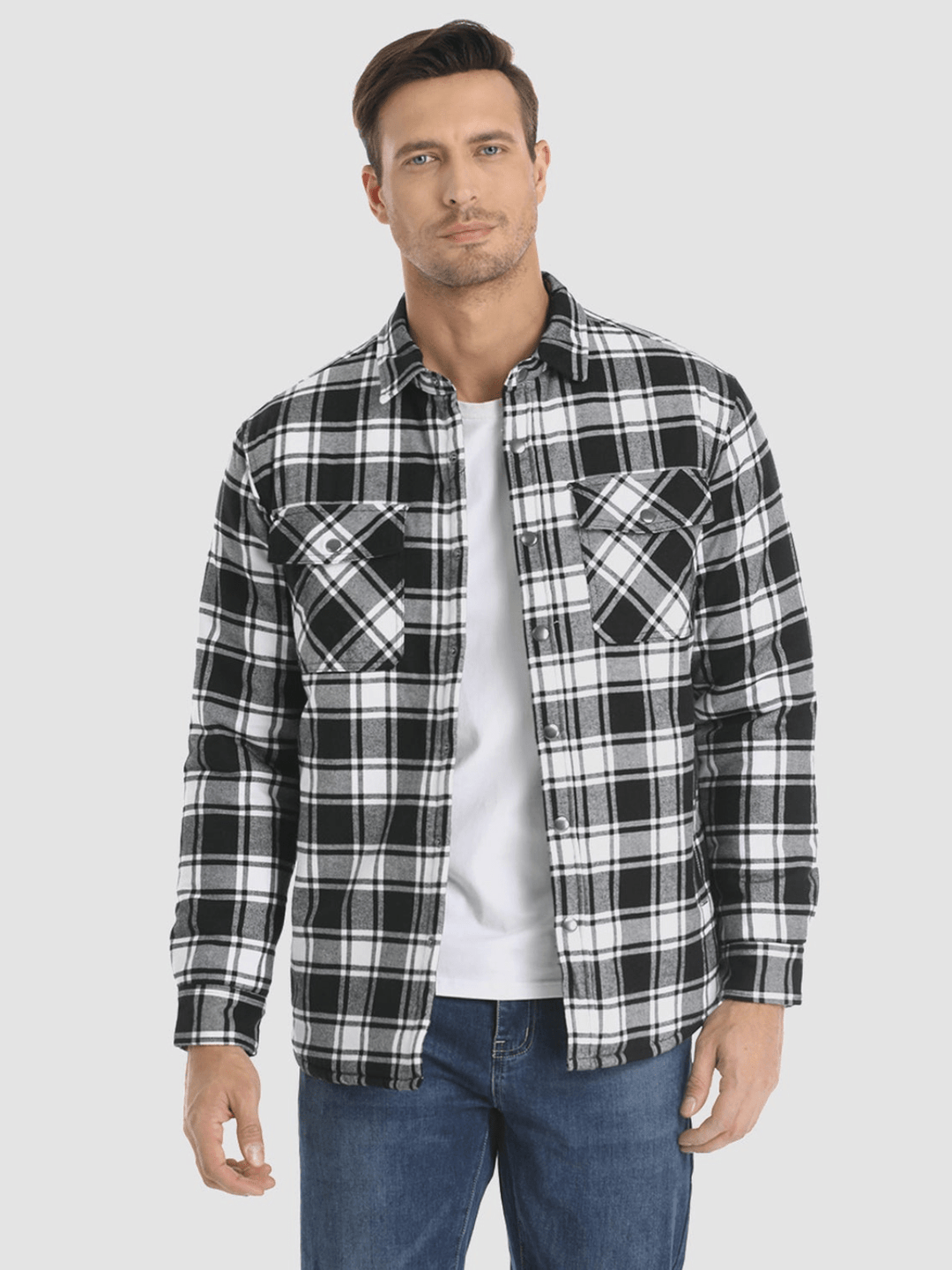 Nathan™ Checked Flannel Jacket