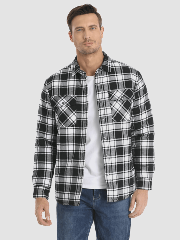 Nathan™ Checked Flannel Jacket
