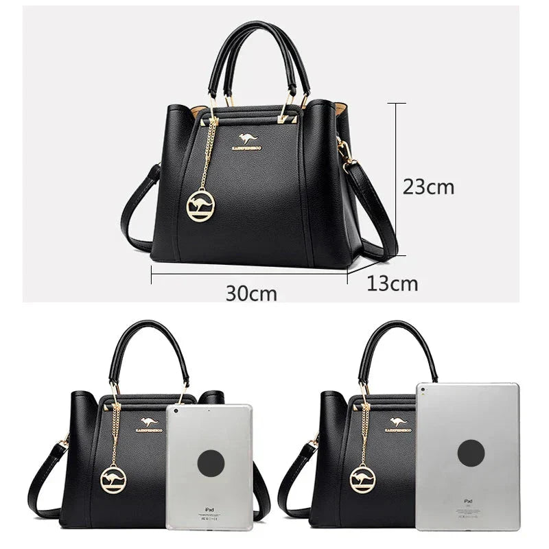 Chloe | Generously Sized 3-Tier Handbag