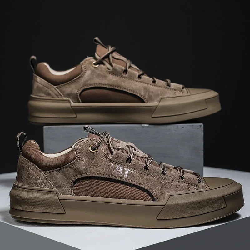 UrbanEdge - Leather Sneakers