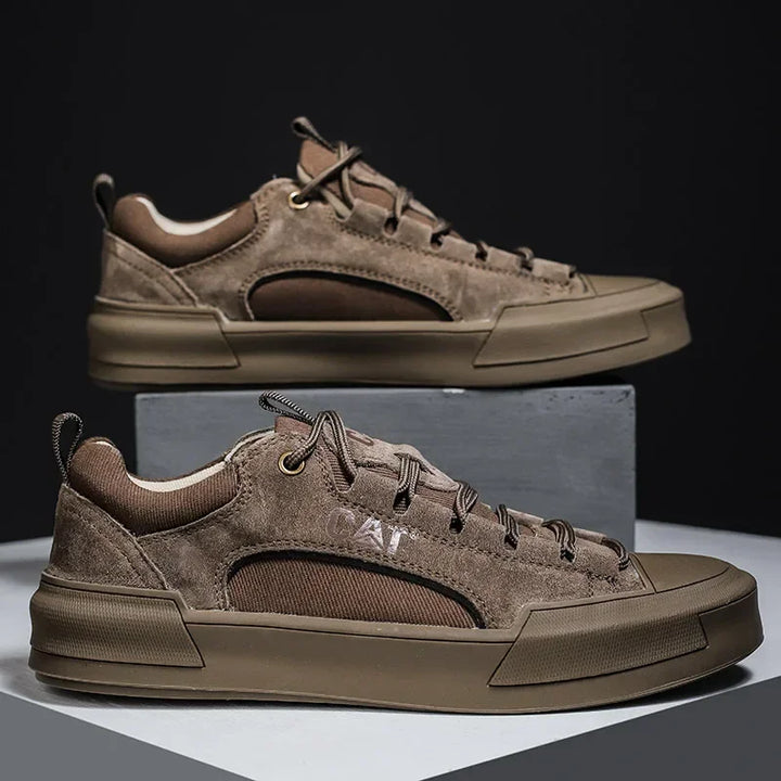 UrbanEdge - Leather Sneakers