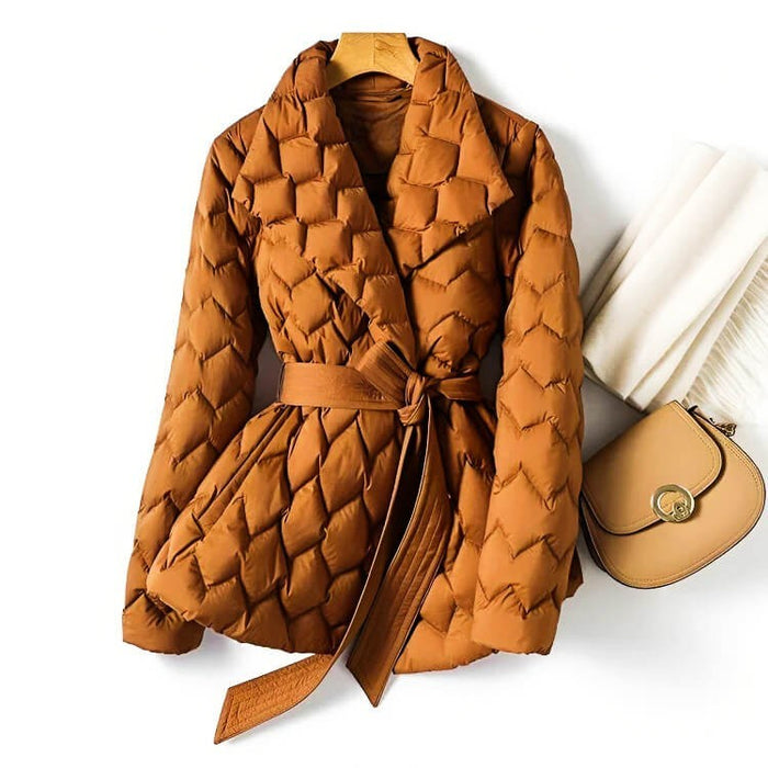 Tiziana™ | Elegant Quilted Coat