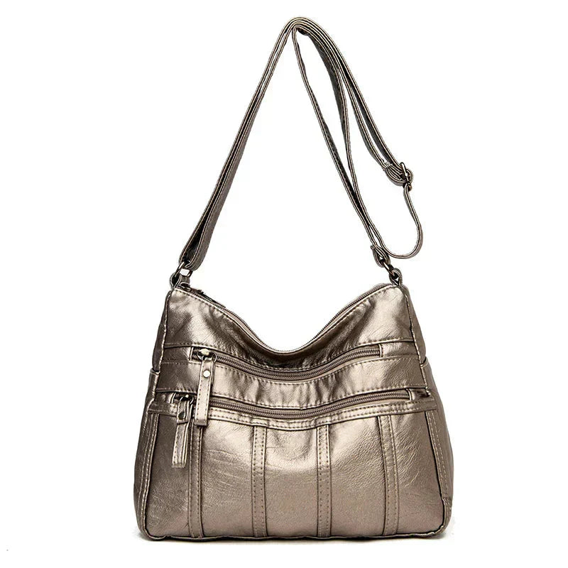Zoe | Premium Multi-Layer PU Leather Pocket Bag