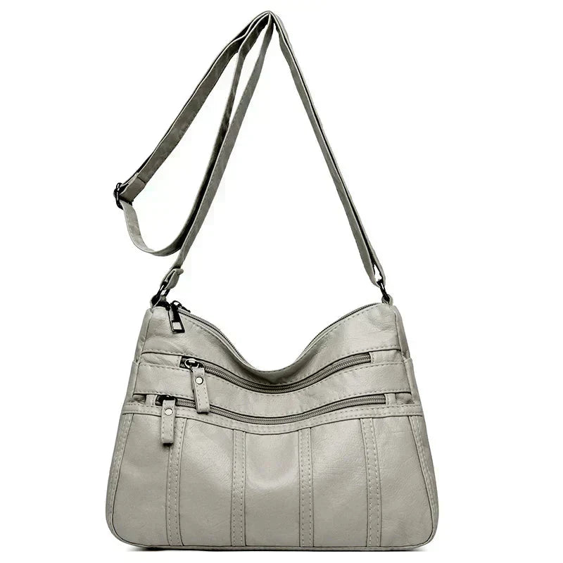 Zoe | Premium Multi-Layer PU Leather Pocket Bag