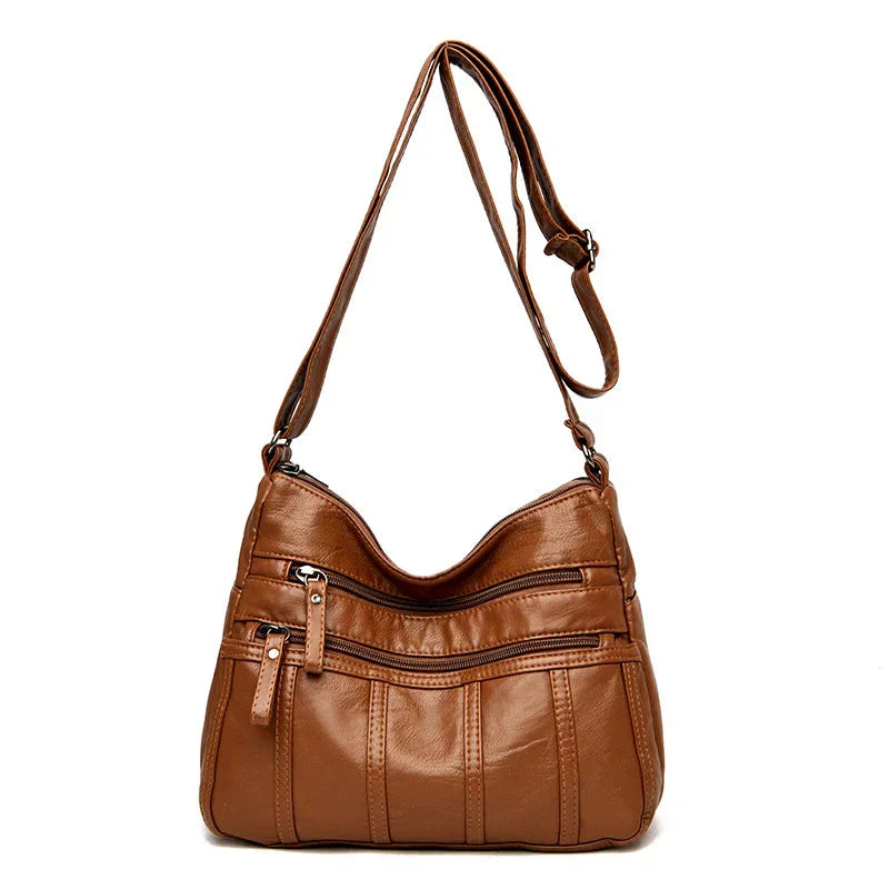 Zoe | Premium Multi-Layer PU Leather Pocket Bag